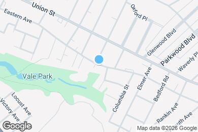 Map image of the property - 864 Eastern Ave