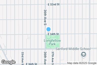 Map image of the property - 3606 E 34th St