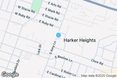 Map image of the property - 711 S Amy Ln