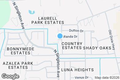 Map image of the property - 1180 Sharon Dr