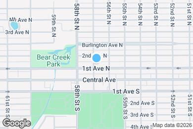 Map image of the property - 5655 1st Ave N