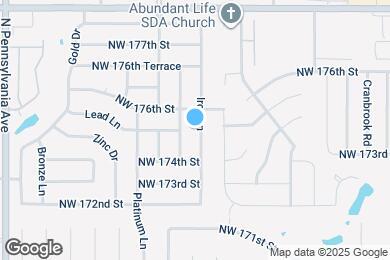 Map image of the property - 17521 Iron Ln