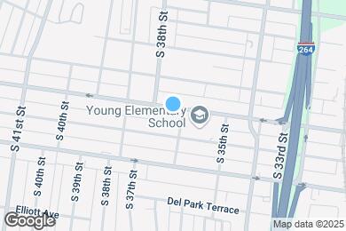 Map image of the property - 3606 W Muhammad Ali Blvd