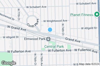 Map image of the property - 7520 W Grand Ave