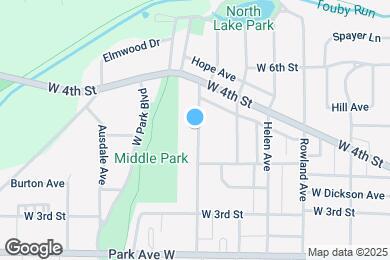 Map image of the property - 153 Western Ave
