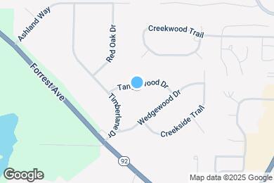Map image of the property - 125 Tanglewood Dr