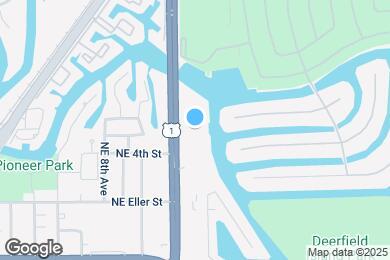 Map image of the property - 390 N Federal Hwy
