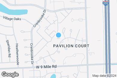 Map image of the property - Pavilion Court Apartment Homes