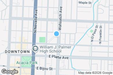 Map image of the property - 227 Cheyenne Ave