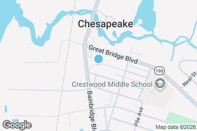 Map image of the property - 105 Jones St