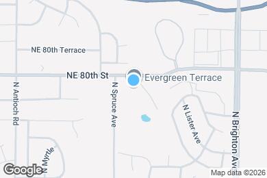 Map image of the property - Evergreen Terrace Senior Housing