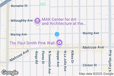 Map image of the property - 741 N Harper Ave