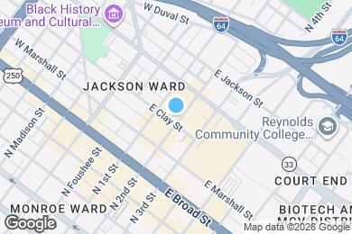 Map image of the property - 112 E Clay St
