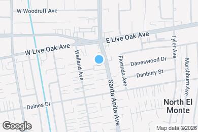 Map image of the property - 5607 Santa Anita Ave