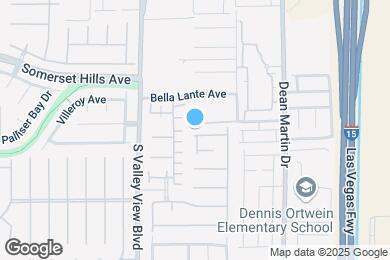 Map image of the property - 3566 Spoleto Ave