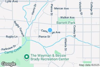 Map image of the property - 3447 Pierce St