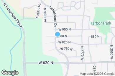 Map image of the property - 2965 W 880 N