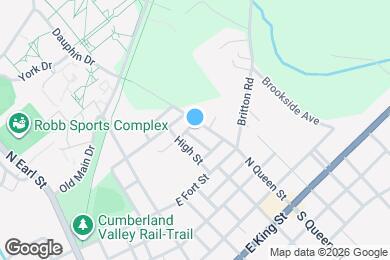 Map image of the property - 218 N Queen St