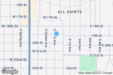 Map image of the property - 1104 S Main Ave