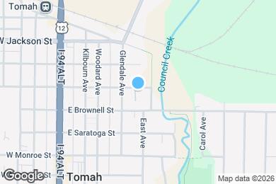 Map image of the property - Foster Street Fourplex
