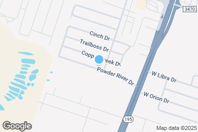 Map image of the property - 1213 Powder River Dr