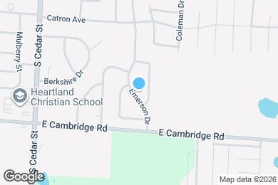 Map image of the property - 805 Emerson Dr