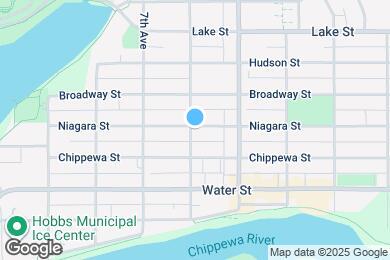 Map image of the property - 547 Niagara St