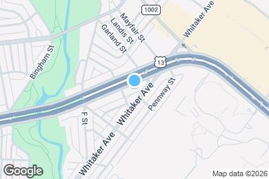 Map image of the property - 4123 E Roosevelt Blvd