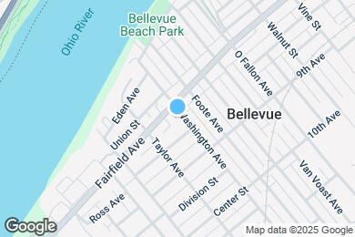 Map image of the property - 212 Washington Ave