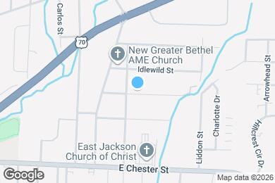 Map image of the property - 53 Cloverdale St