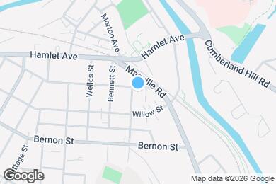 Map image of the property - 457 Carrington Ave
