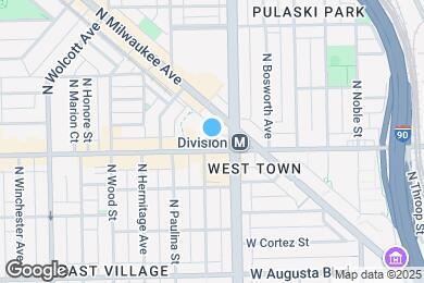 Map image of the property - 1624 W Division St