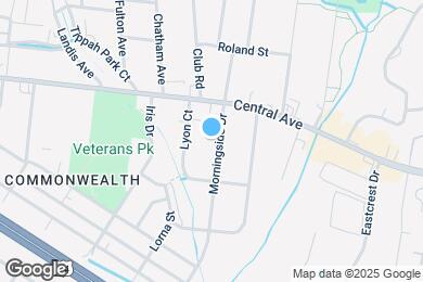 Map image of the property - 1429 Morningside Dr
