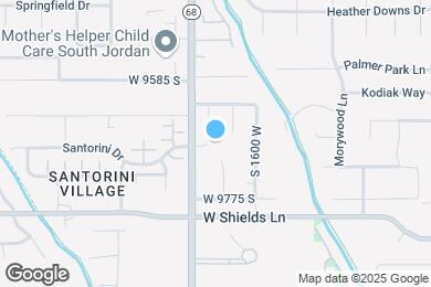 Map image of the property - 1666 W 9685 S