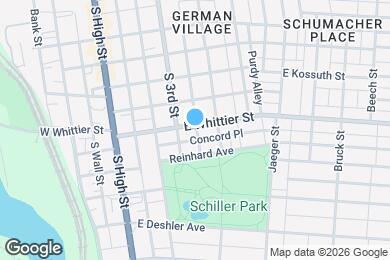 Map image of the property - 125 E Whittier St