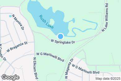 Map image of the property - 2235 W Springlake Dr