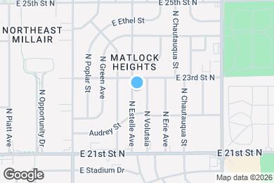 Map image of the property - 2336 N Estelle Ave