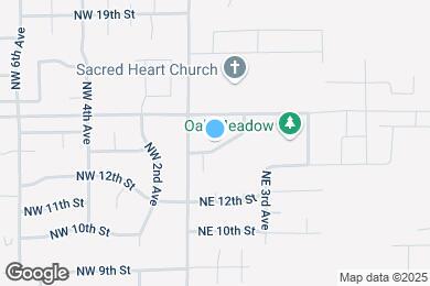 Map image of the property - 108 NE 14th St