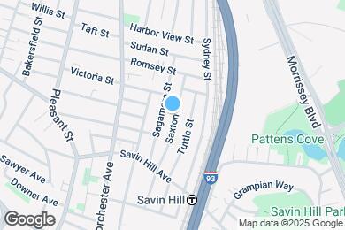 Map image of the property - 58 Saxton St