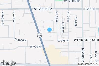 Map image of the property - 1013 N 235 W