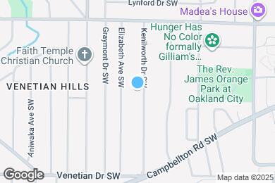 Map image of the property - 1327 Kenilworth Dr SW