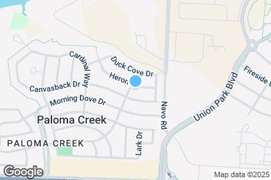 Map image of the property - 1804 Heron Dr
