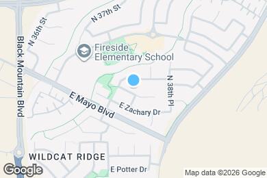 Map image of the property - 3760 E Covey Ln