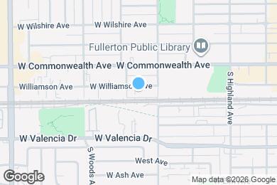 Map image of the property - 524 W Williamson Ave