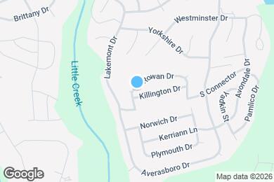 Map image of the property - 283 Rowan Dr
