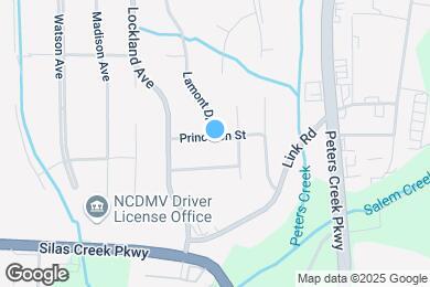 Map image of the property - 1620 Princeton St