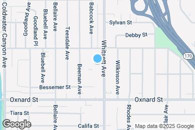 Map image of the property - 6125 Whitsett Ave