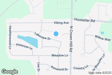 Map image of the property - 1829 Lakeview Dr