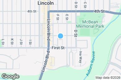 Map image of the property - 167 F St