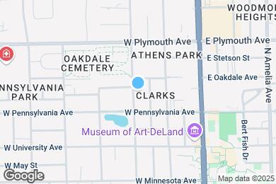 Map image of the property - 735 N Clara Ave
